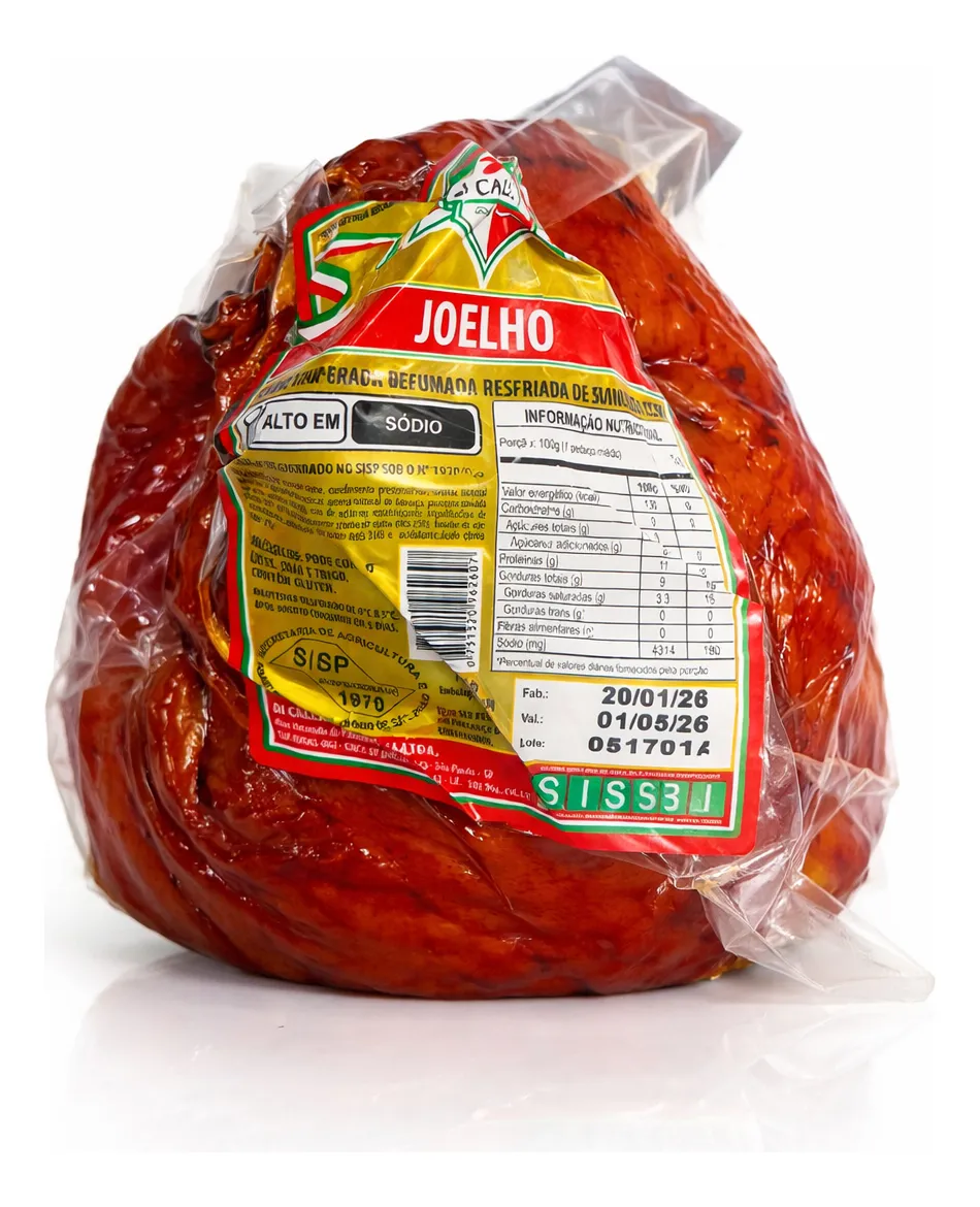 Joelho de Porco Defumado (Eisbein) - Di Callani (Peça aprox. 1,5kg) Edite um produto em sua loja.