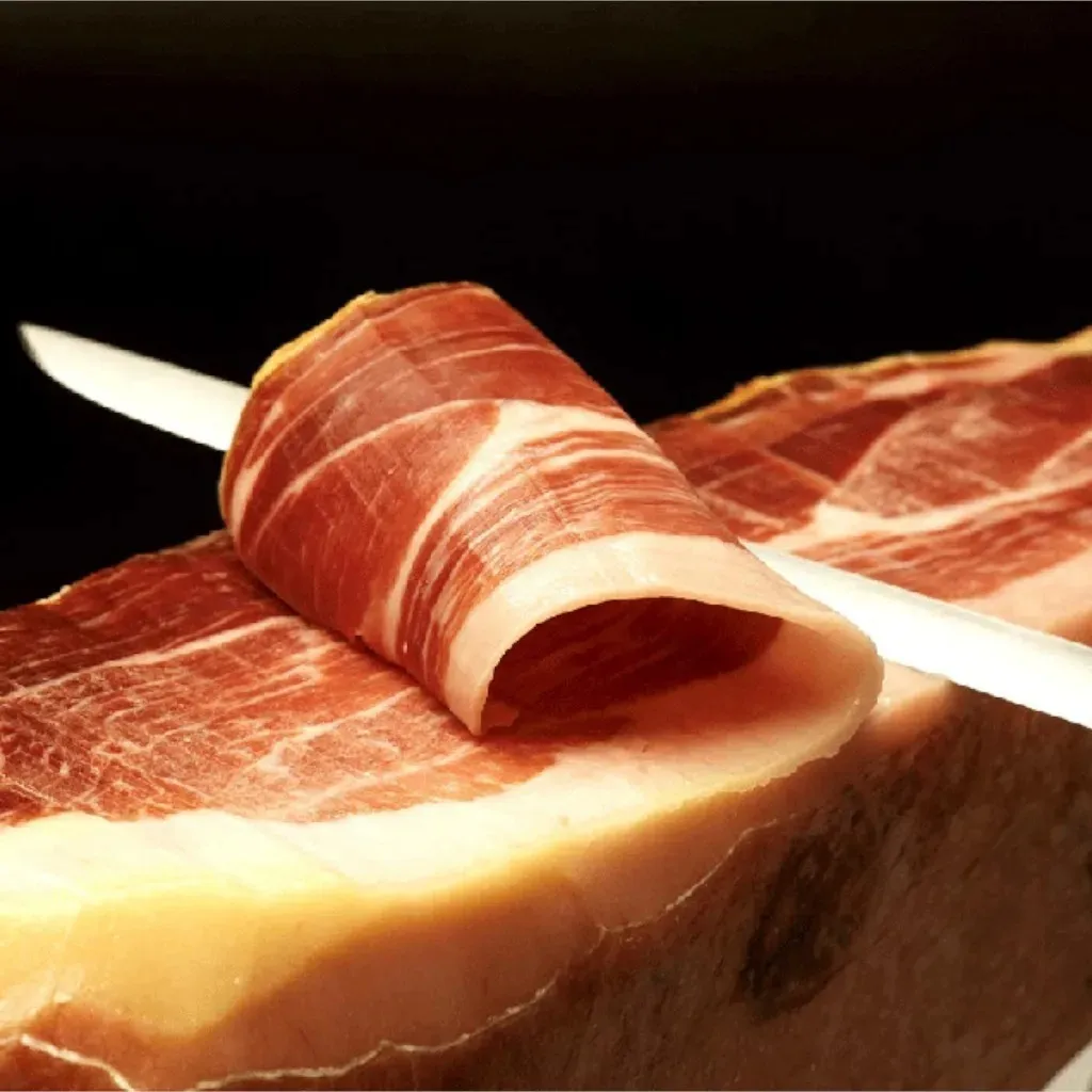 Presunto Cru (jamón) Serrano Com Osso El Pozo - (aprox 7kg) - Imagem 3