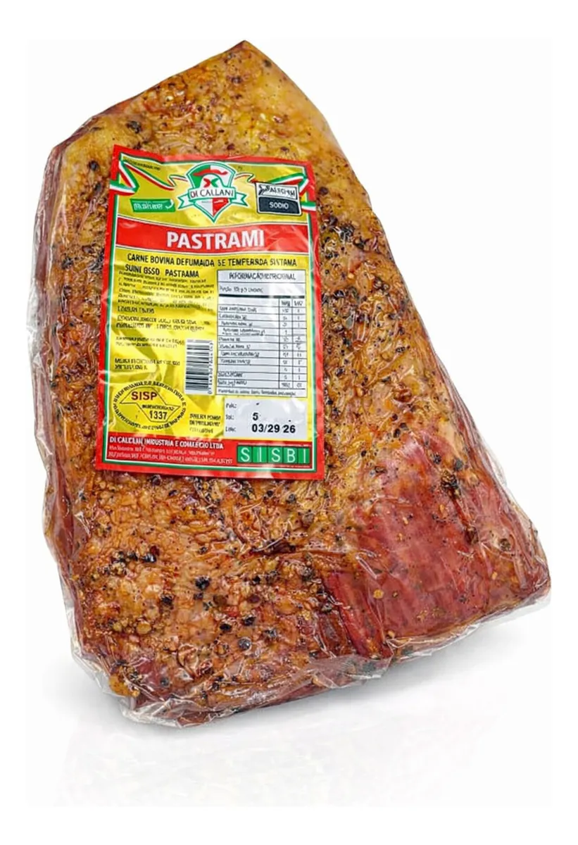 Pastrami Bovino Defumado Di Callani - 1Kg
