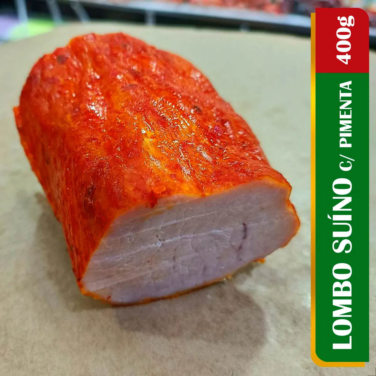 Lombo Suíno Cozido com Pimenta Di Callani | Suculento e Aromático - 500g - Imagem 2
