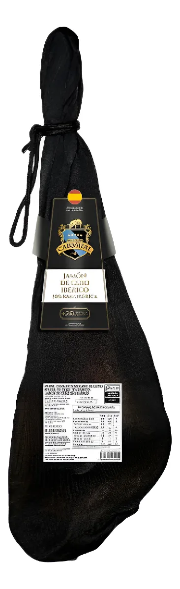 Jamón Eapanhol Carvajal 50% Ibérico 28 Meses De Maturação - 7kg Aprox - Imagem 3