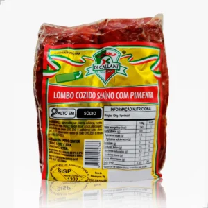 Lombo Suíno Cozido com Pimenta Di Callani | Suculento e Aromático - 500g