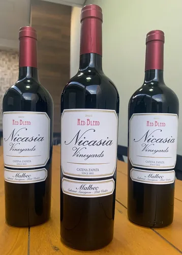 Vinho Tinto Argentino Nicasia Malbec Catena Zapata Cx 6 Und - Imagem 2