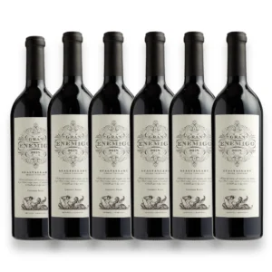 Kit 6 Vinho Gran Enemigo Gualtallary 2019 Caixa de Madeira