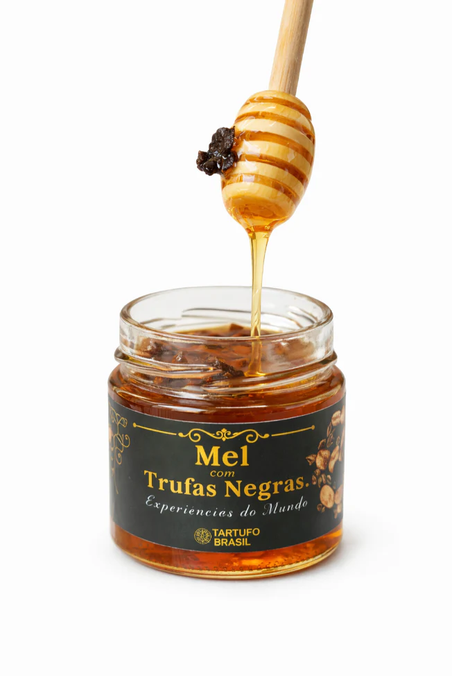 Mel Trufado com Lâminas de Trufas Negras Tartufo Brasil